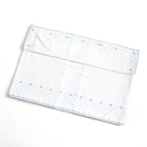 Hand Embroidered Small Polka Dot sheet