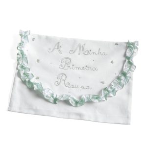 First green flower outfit bag